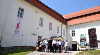 Predstavniki avstrijskih gradov v sklopu projekta CASTLE ROAD obiskali Prekmurje